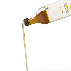 Organic Cold Pressed Mustard Oil  500 ML 