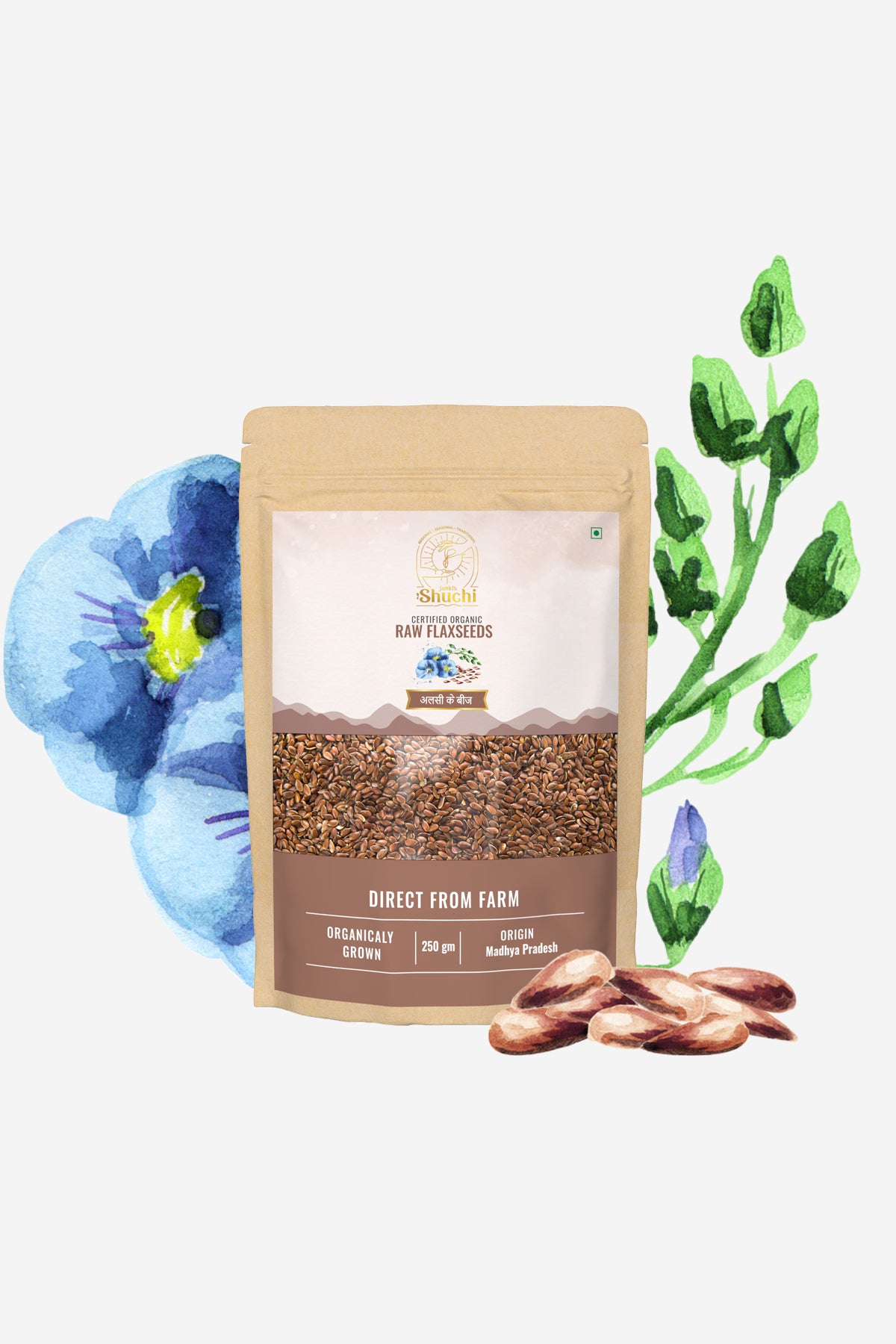 Raw Flaxseed 400 g